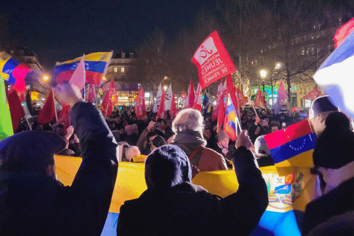 Paris se lève pour le Venezuela