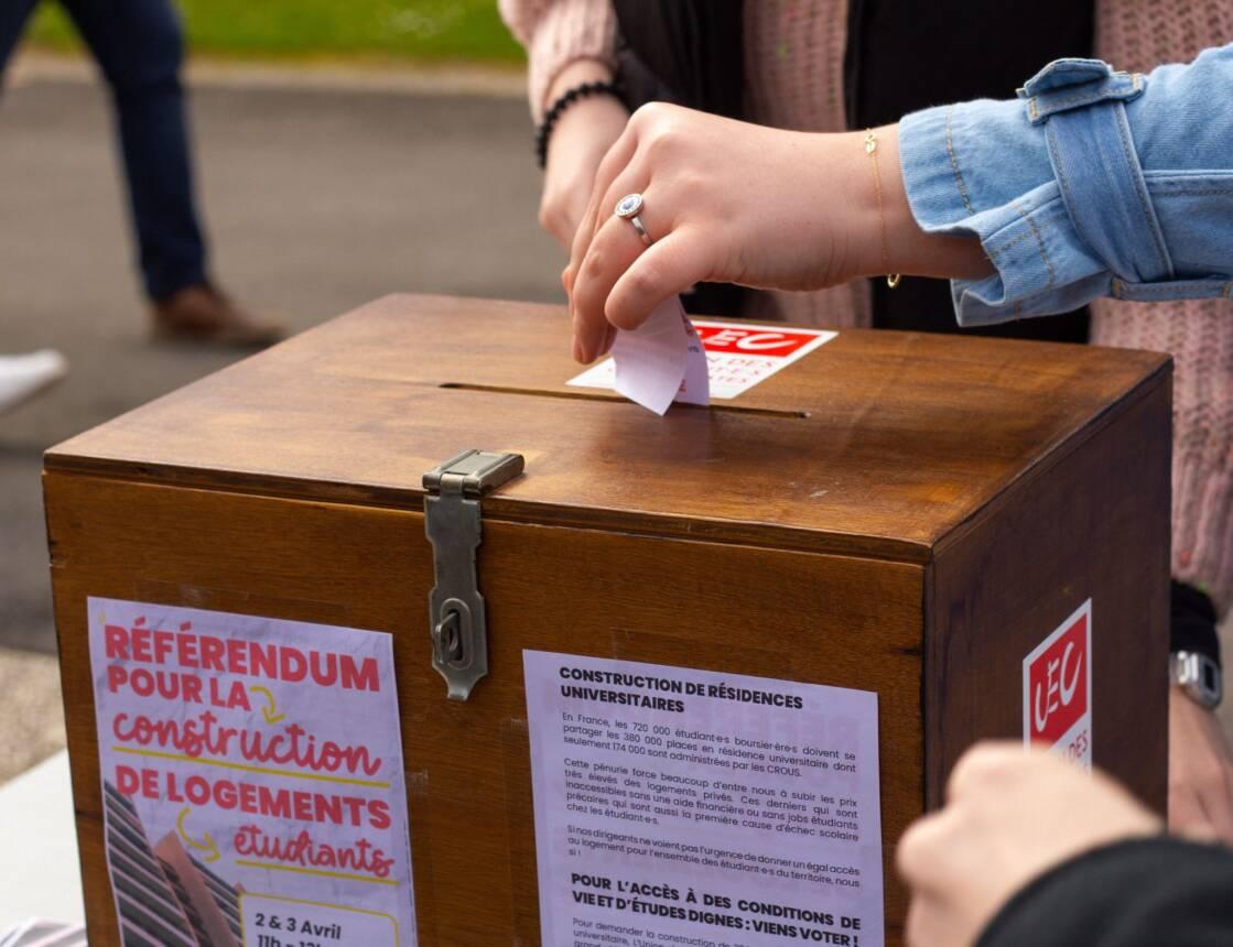 L’UEC dans la lutte pour le logement étudiant !