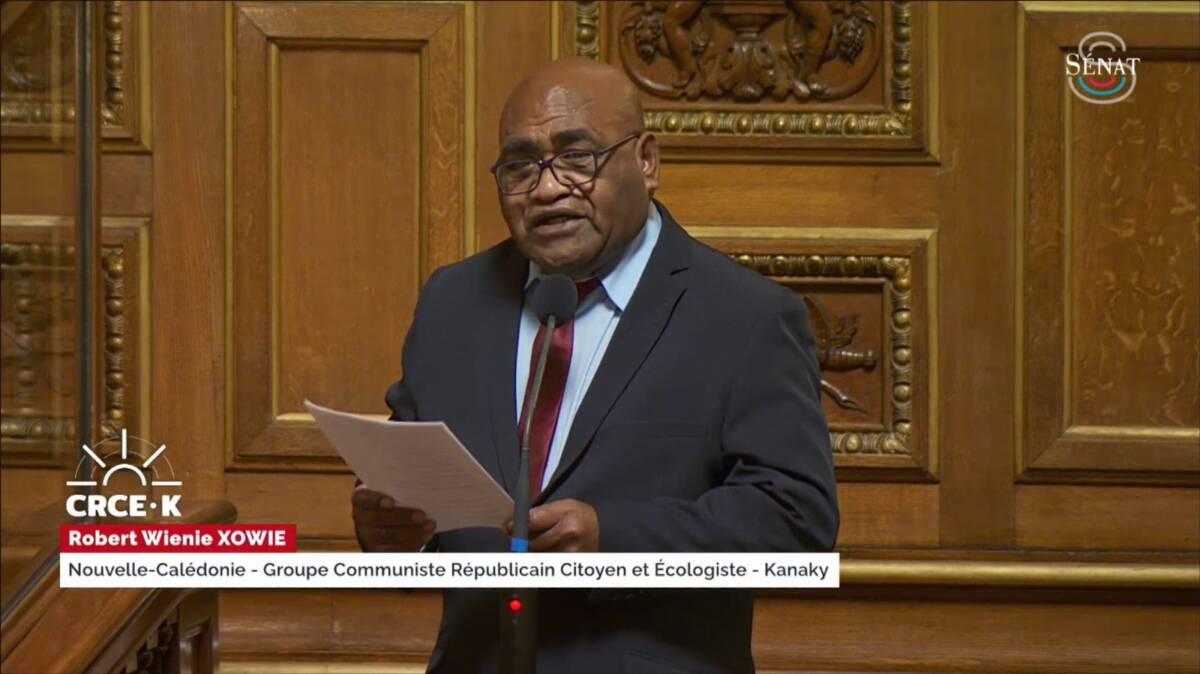 « Nous ne pouvons pas être gouvernés depuis la France » martèle le Sénateur kanak Robert Xowie